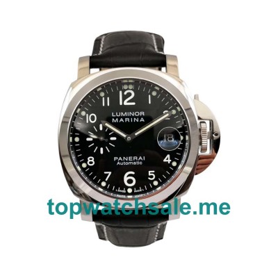 UK Black Dials Steel Panerai Luminor Marina PAM00164 Replica Watches