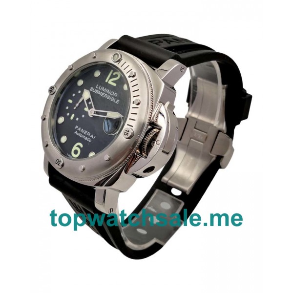 UK Black Dials Steel Panerai Submersible PAM00024 Replica Watches