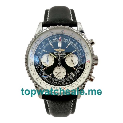 UK Black Dials Steel Breitling Navitimer A23322 Replica Watches