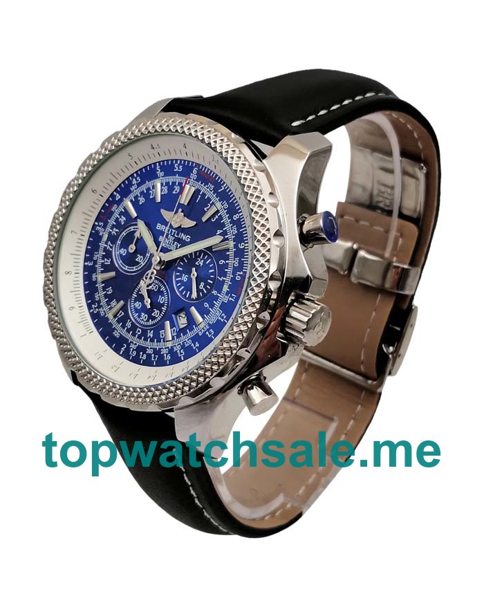 UK Blue Dials Steel Breitling Bentley Motors A25362 Replica Watches