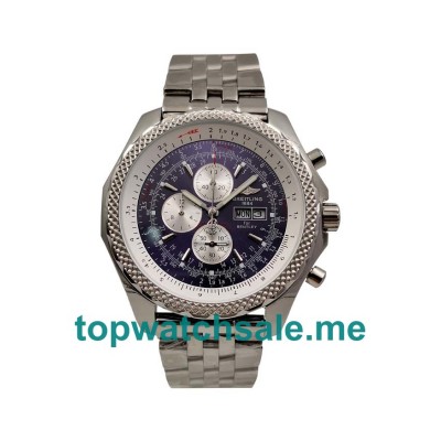 UK Blue Dials Steel Breitling Bentley GT A13362 Replica Watches