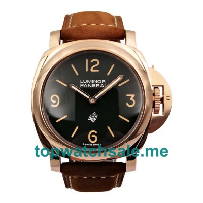 UK Black Dials Rose Gold Panerai Luminor PAM01086 Replica Watches