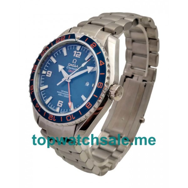 UK Blue Dials Steel Omega Seamaster Planet Ocean 232.30.44.22.03.001 Replica Watches