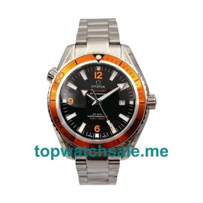 Orange Bezels Replica Omega Seamaster Planet Ocean 232.30.42.21.01.002 Black Dials Watches UK