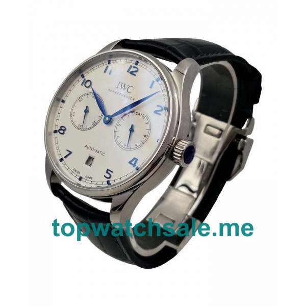 UK Silver Dials Steel IWC Portugieser IW500705 Replica Watches