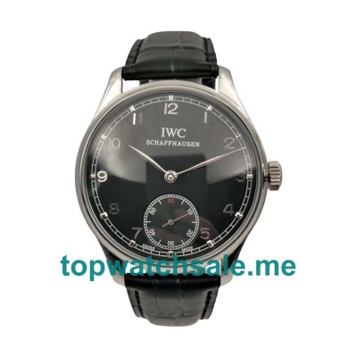 UK Black Dials Steel IWC Portugieser IW545407 Replica Watches