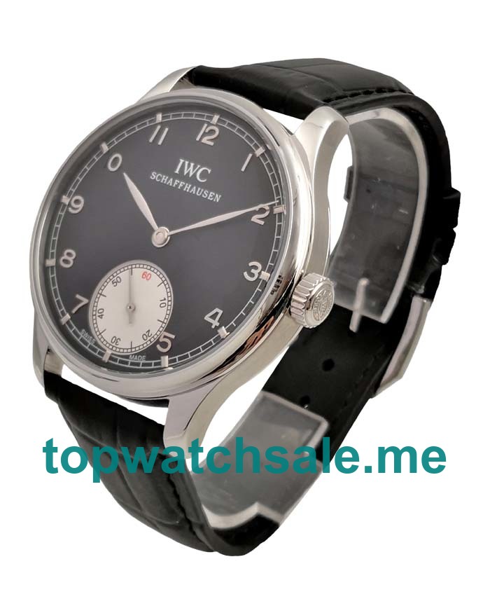 UK Black Dials Steel IWC Portugieser IW545404 Replica Watches