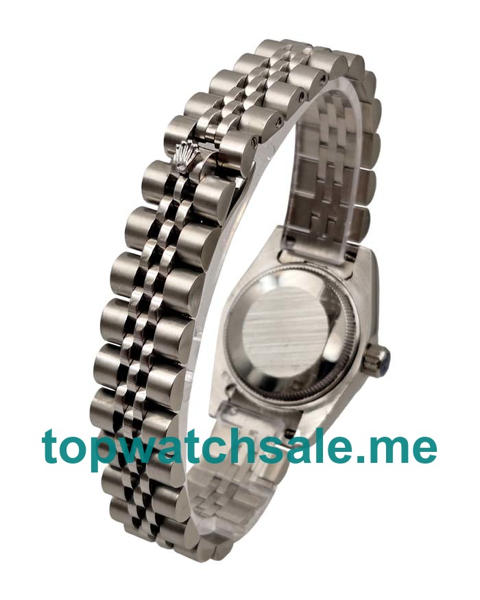 UK White Mother Of Pearl Dials Steel And White Gold Rolex Lady-Datejust 179174 Replica Watches