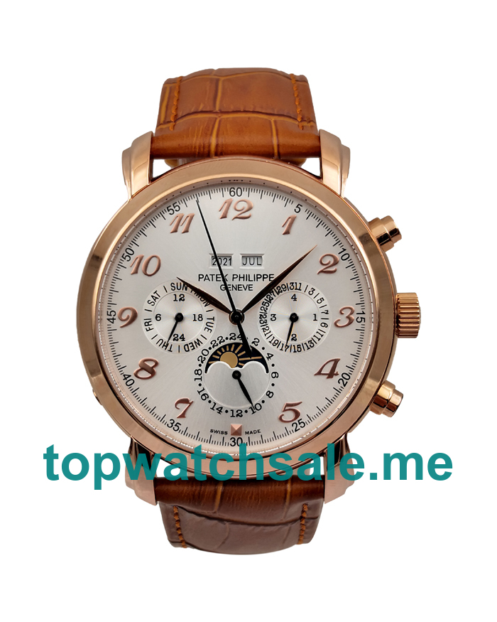 UK White Dials Rose Gold Patek Philippe Grand Complications 5204R Replica Watches