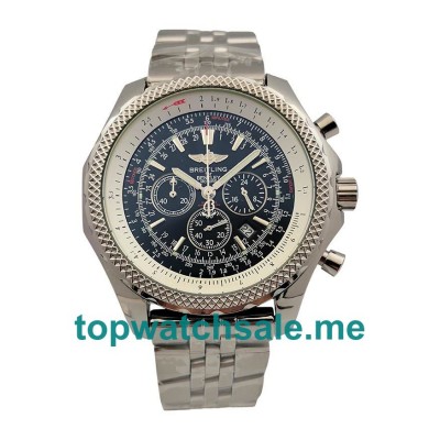 UK Blue Dials Steel Breitling Bentley A25362 Replica Watches