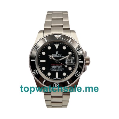 UK Black Dials Steel Rolex Submariner 116610 LN Replica Watches