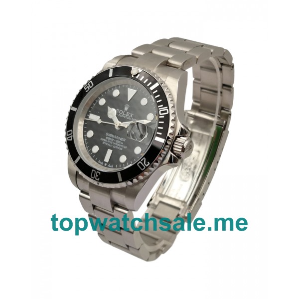 UK Black Dials Steel Rolex Submariner 116610 LN Replica Watches