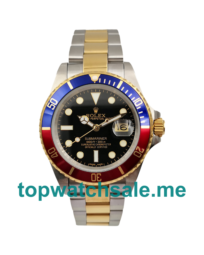 UK Black Dials Steel And Gold Rolex Submariner 116613 Replica Watches