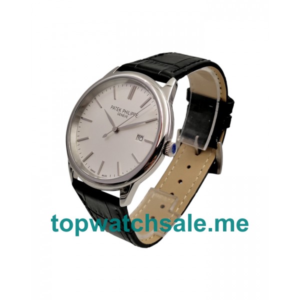 UK White Dials Steel Patek Philippe Calatrava 5227G Replica Watches