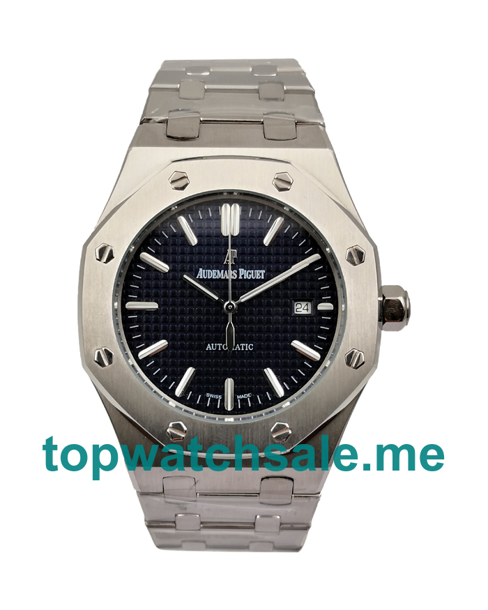 UK Black Dials Automatic Audemars Piguet Royal Oak 15400ST.OO.1220ST.01 Replica Watches