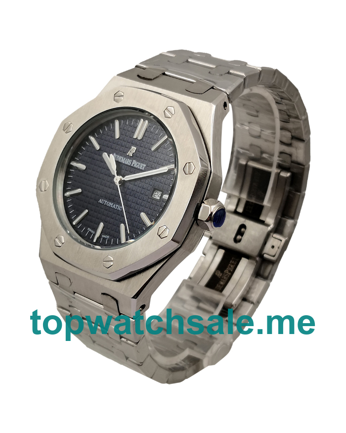 UK Black Dials Automatic Audemars Piguet Royal Oak 15400ST.OO.1220ST.01 Replica Watches