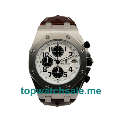 Stainless Steel Fake Audemars Piguet Royal Oak Offshore 26170ST Watches UK With Arabic Numerals