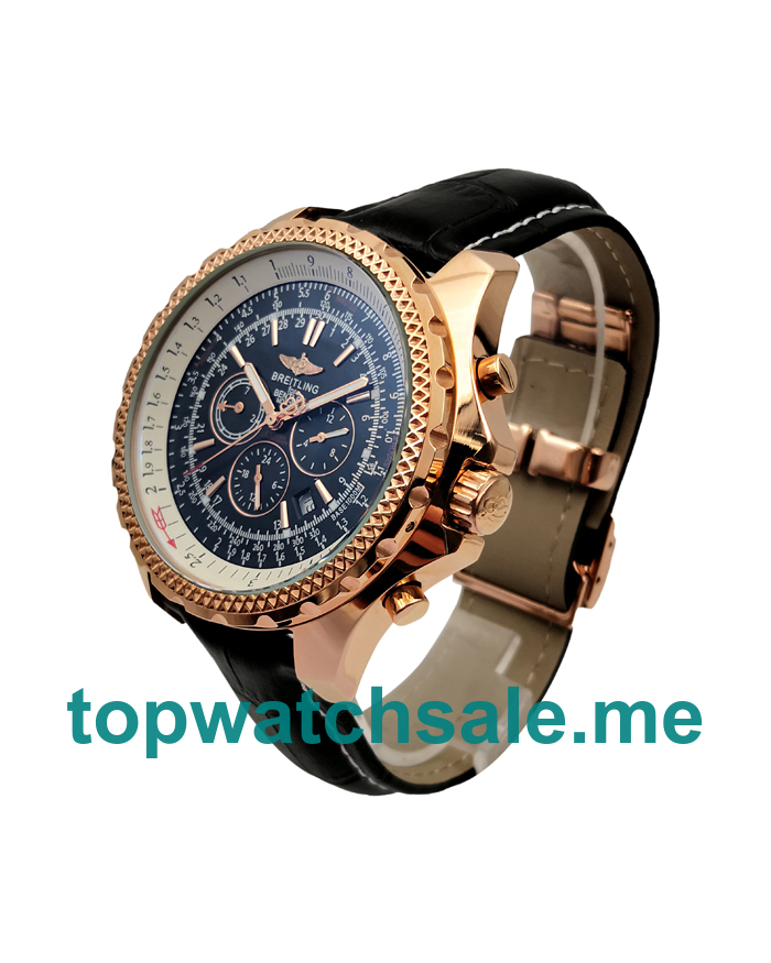 UK Black Dials Rose Gold Breitling Bentley A25362 Replica Watches