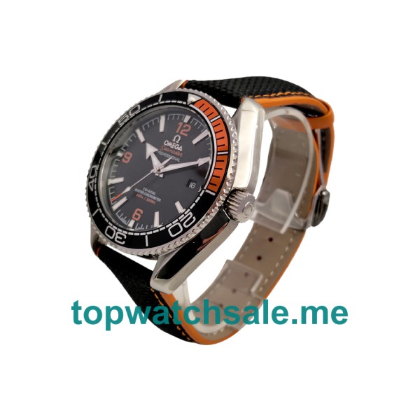 UK Black Dials Steel Omega Seamaster Planet Ocean 215.32.44.21.01.001 Replica Watches