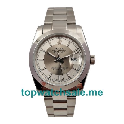 UK White Dials Steel Rolex Datejust 116234 Replica Watches