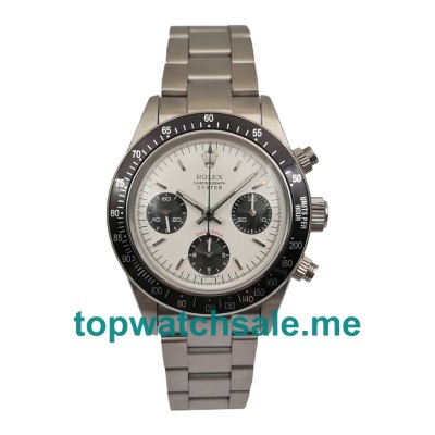 UK White Dials Steel Rolex Daytona Ref.6263 Replica Watches