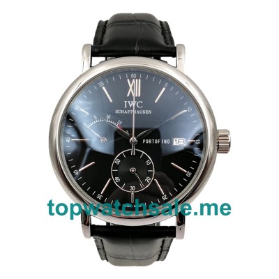 UK Steel Replica IWC Portofino IW510102 Black Dials Watches