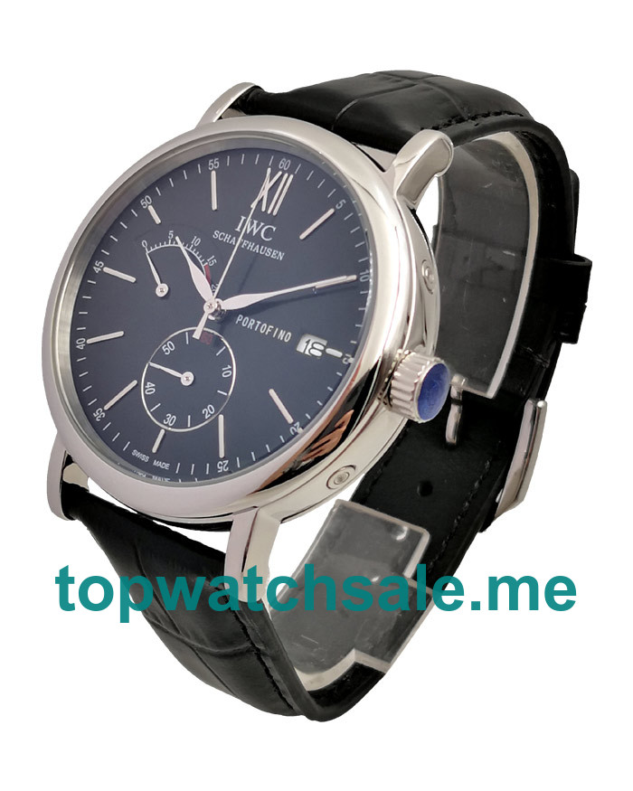 UK Steel Replica IWC Portofino IW510102 Black Dials Watches