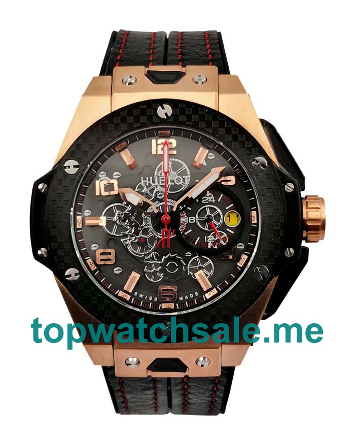 UK Rose Gold Quartz Hublot Big Bang 401.OQ.0123.VR Replica Watches