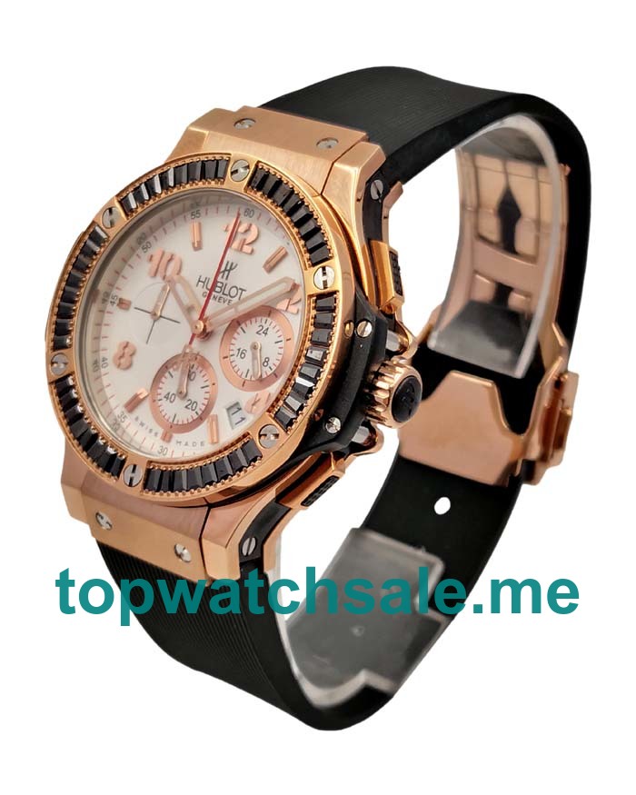 UK White Dials Rose Gold Hublot Big Bang 341.PC.2010.LR.1903 Replica Watches