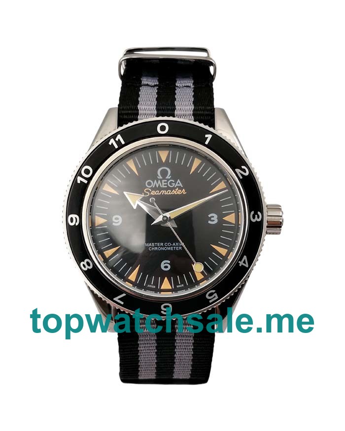 UK Black Dials Steel Omega Seamaster 233.32.41.21.01.001 Replica Watches