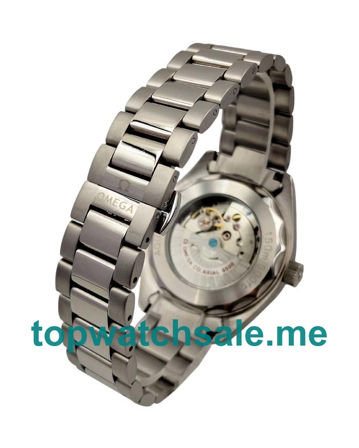 UK Blue Dials Steel Omega Seamaster Aqua Terra 150 M 220.10.41.21.03.001 Replica Watches