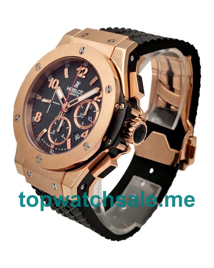 UK Black Dials Rose Gold Hublot Big Bang 301.PX.130.RX Replica Watches