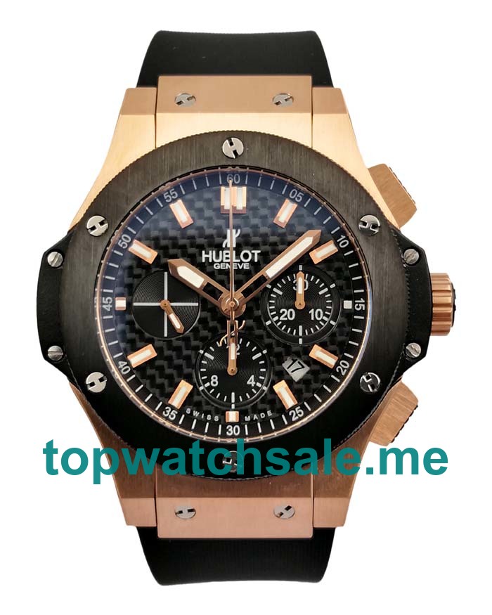 UK Black Dials Rose Gold Hublot Big Bang 301.PM.1780.PM Replica Watches